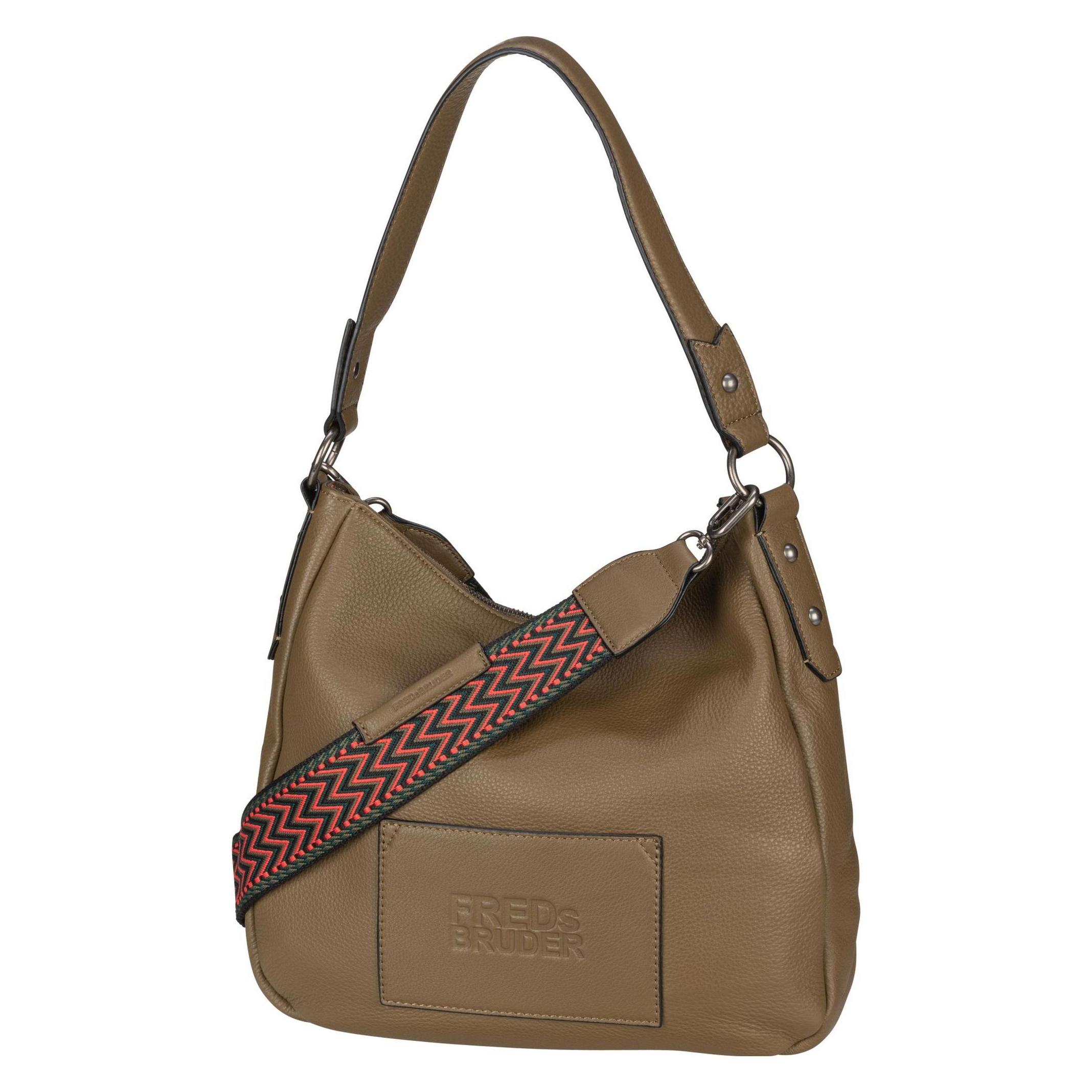 FredsBruder, Damen, Handtasche, Beuteltasche Crilly Hobo, Grün
