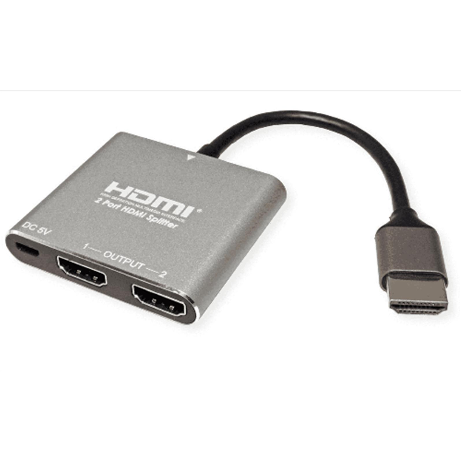 Value HDMI 2.0 tragb. Video Splitter, Switch Box