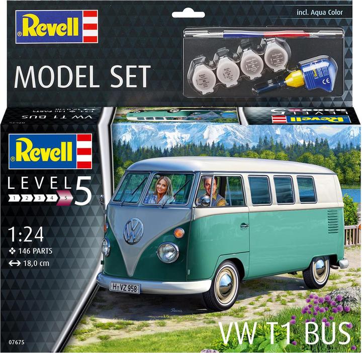 Actual product image Revell Model Set VW T1 Bus