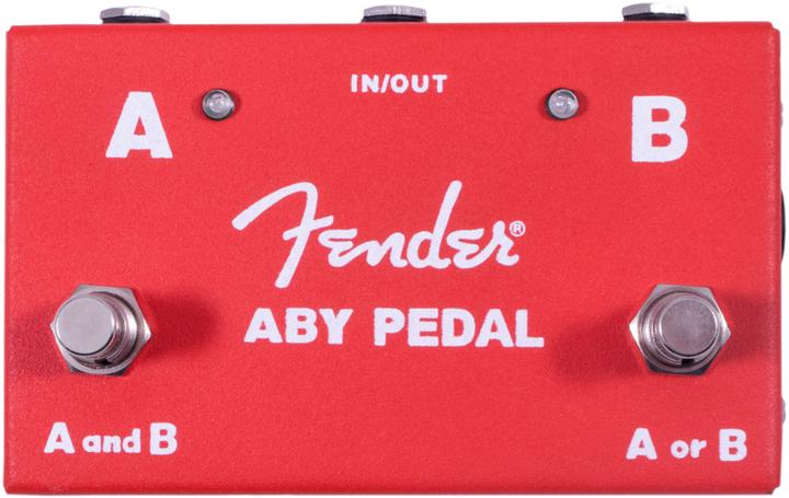 Fender ABY Switch red (Instrument foot pedal)