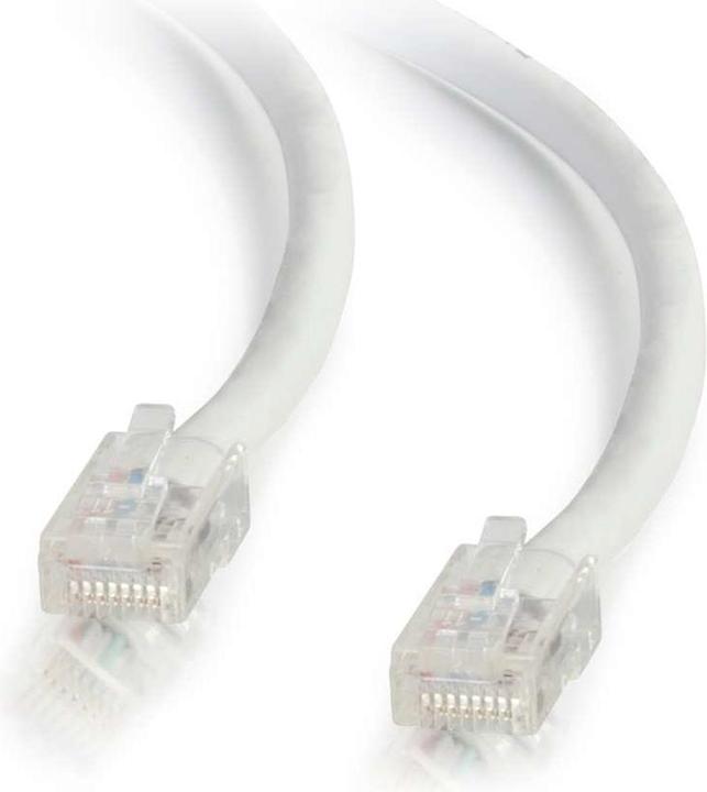 Produktbild C2G Kabel / 2 m Assem White CAT5E PVC UTP C (UTP, CAT5e, 2 m)