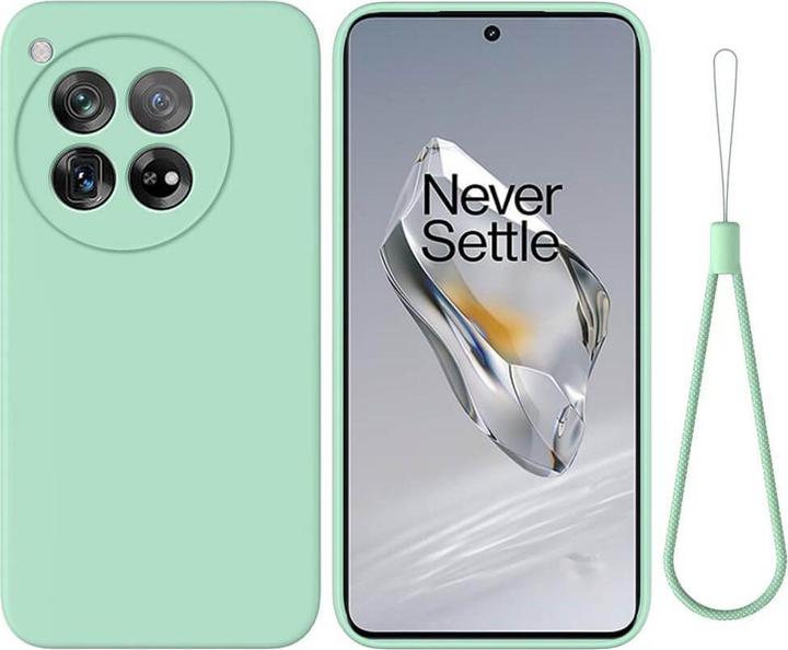 Image du produit Cover-Discount OnePlus 12 - Étui en caoutchouc silicone vert (OnePlus 12)