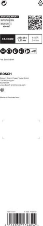 Produktbild Bosch Professional Zubehör EXPERT ‘Multi Material’ S 1156 XHM Säbelsägeblatt, 3 Stück