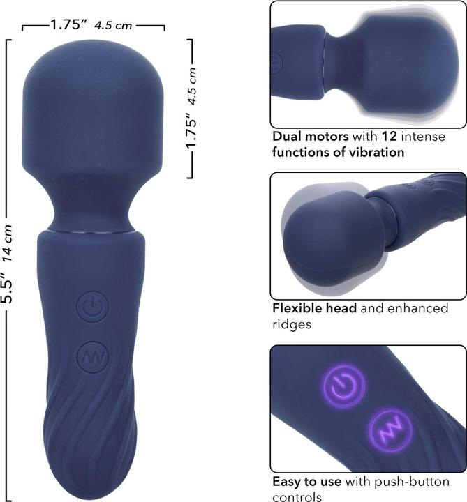 Produktbild CalExotics Charisma Charm Massager 12 Funktionen Lila