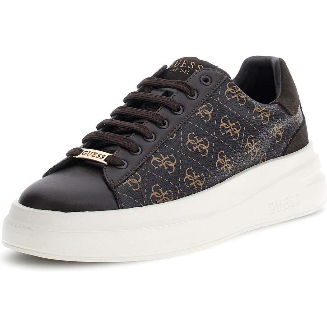 Thumbnail - Guess, Herren, Sneaker, sneakers elba carryover, Braun, (43)