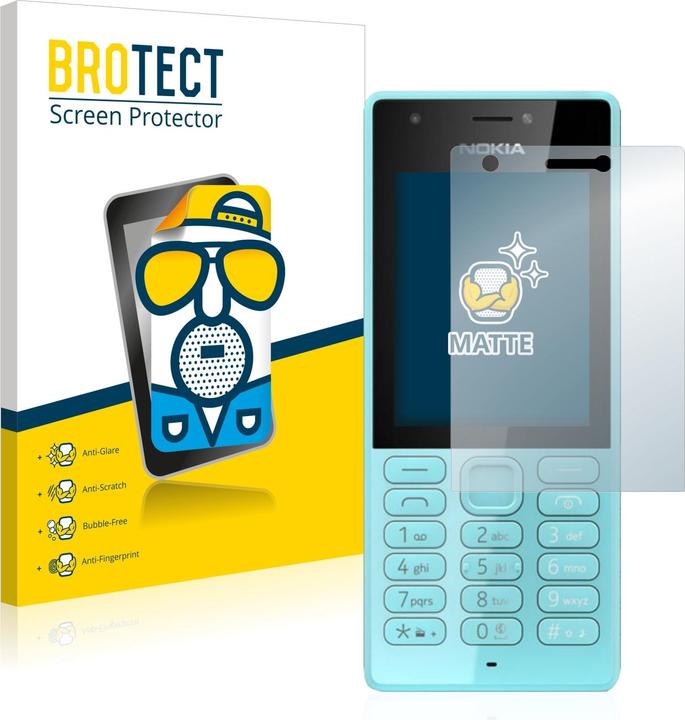 Produktbild BROTECT Entspiegelungs-Schutzfolie Displayschutz Matt (2 Stück, Nokia 216)