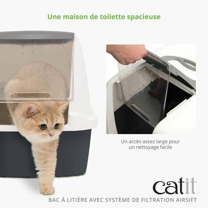 Actual product image Catit Cat litter box (Cat litter box closed)