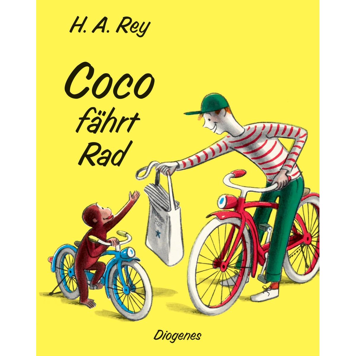 Coco fährt Rad, Kinderbücher von H.A. Rey
