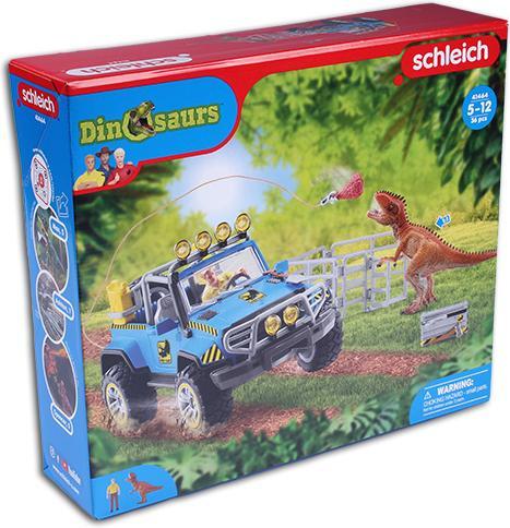 Produktbild Schleich Geländewagen mit Dino-Aussenposten