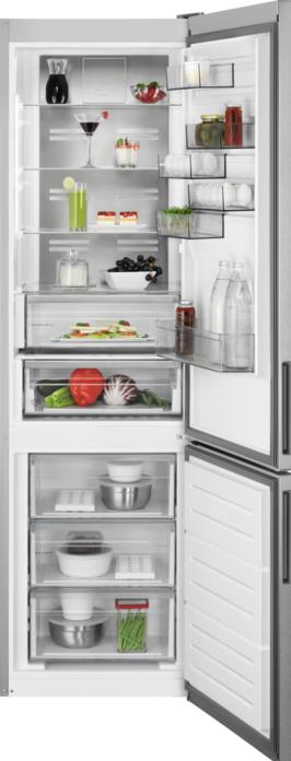 AEG RCB736D2MX Freestanding fridge-freezer / Series 8000 with Cooling 360° / 2010 mm / Freezer (366 l)