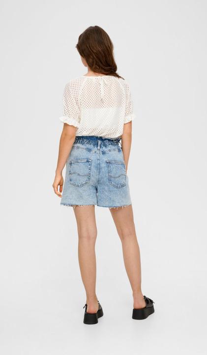 Image du produit s.Oliver Bluse Spitzenbluse aus Baumwollmix (42)