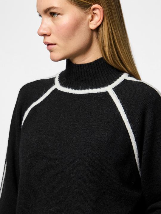 Actual product image Pieces PCLOLA jumper with high collar (S)