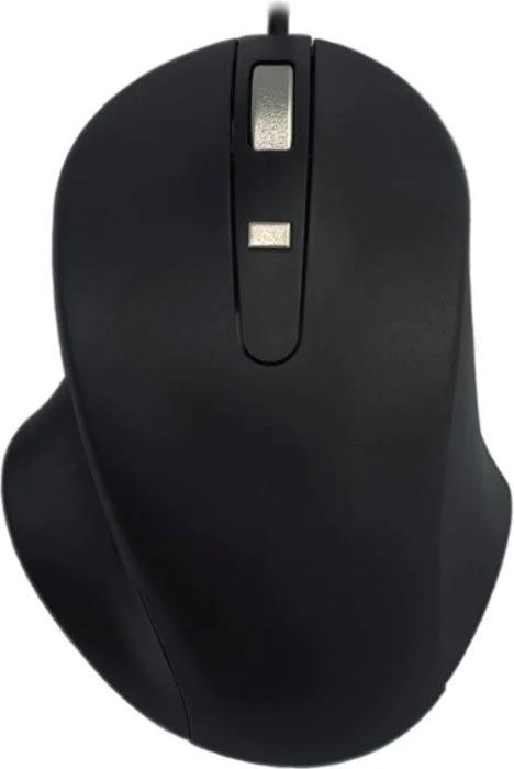 Actual product image Matias ergonomic mouse Mac PBT USB-C (4 buttons wheel) Black (Cable)