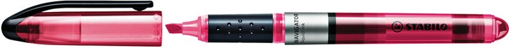Produktbild STABILO NAVIGATOR Textmarker (Gelb, Orange, Grün, Pink, 4 mm, 4 x)