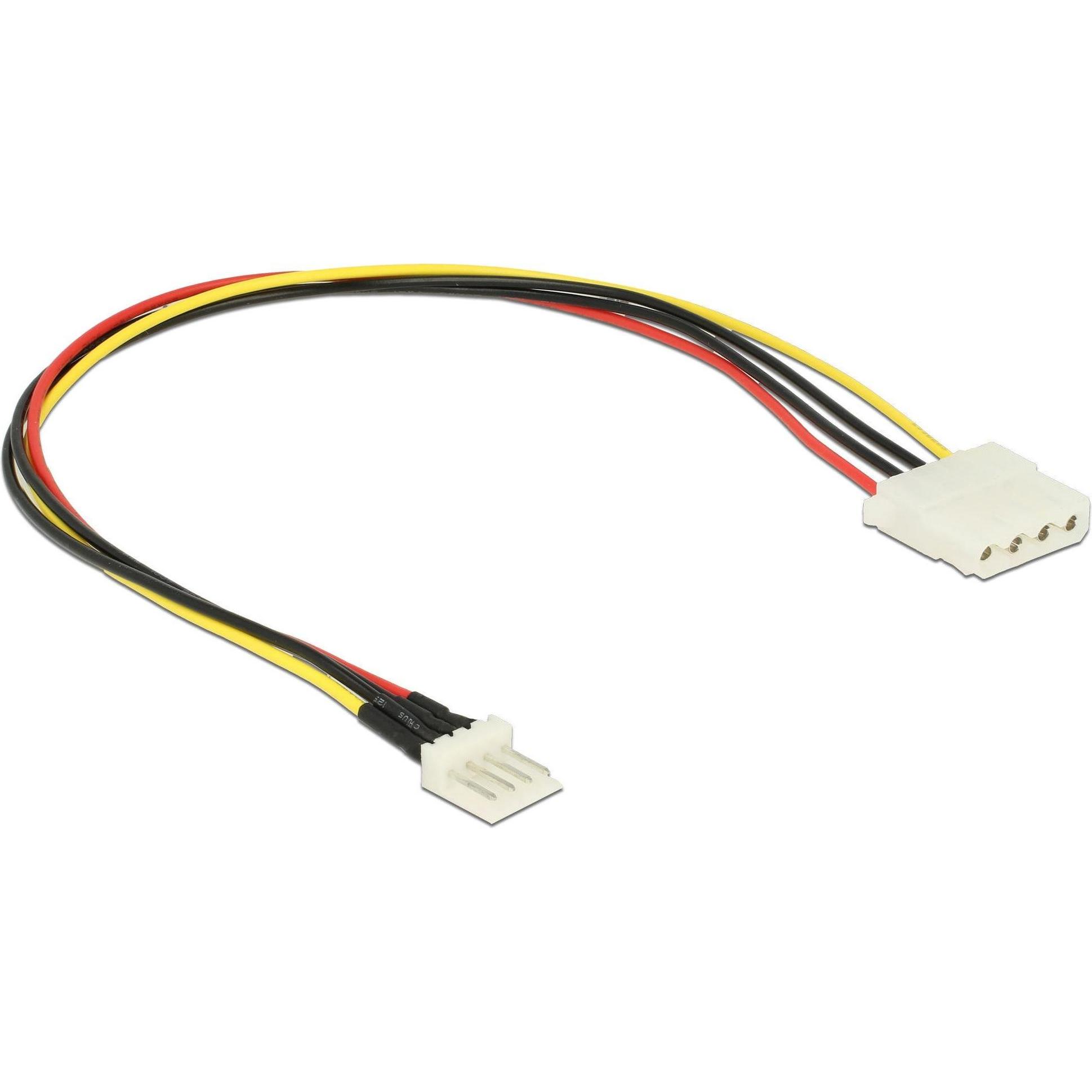 Thumbnail - Delock Floppy Stecker - Molex Stromadapter, 30cm, Interne Kabel (PC)