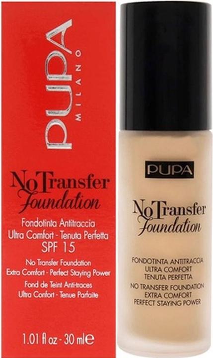Immagine prodotto Pupa Milano Fondotinta No Transfer SPF 15 300 Pelle Naturale 1.01oz Fondotinta Colore 2 per Donne