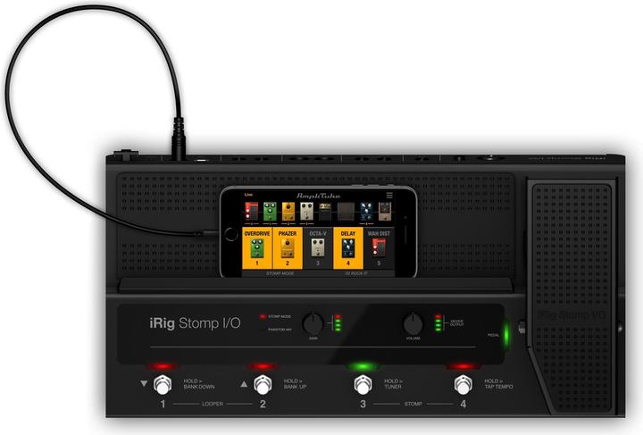 Produktbild IK Multimedia iRig Stomp I/O (Lightning, USB)