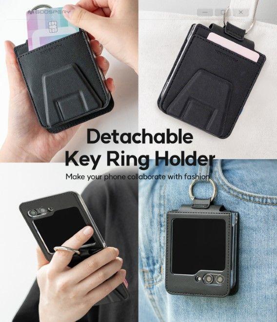 Immagine prodotto Goospery Copertina della serie Easy Standing Diary (Samsung Galaxy Z Flip6)