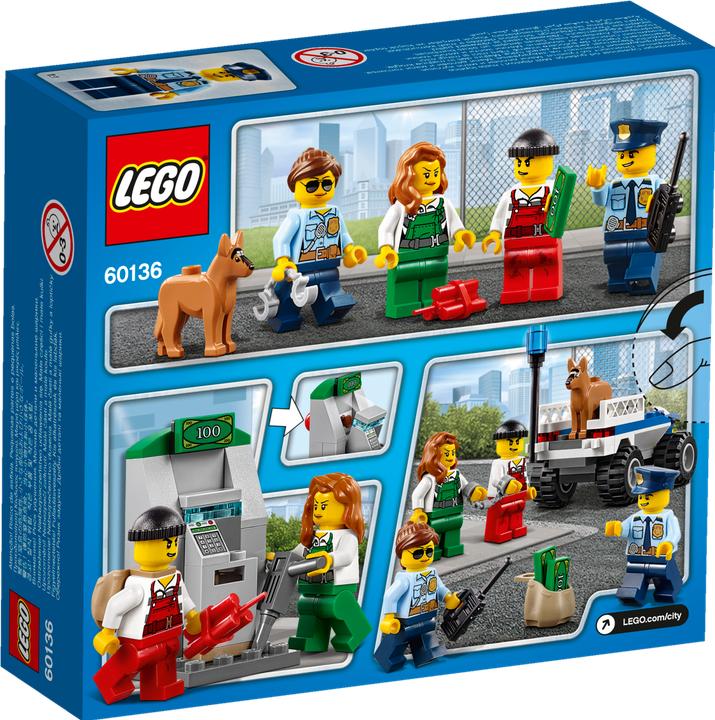 Image du produit LEGO Kit de démarrage City Police (60136, LEGO City)