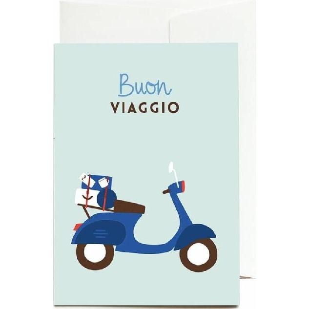 Roadtyping, Grusskarte + Briefpapier, Buon viaggio.RT 1629