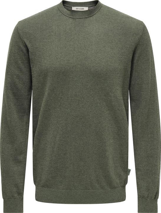 Produktbild Only & Sons Normal geschnitten Rundhalsausschnitt Pullover Strickpullover (M)