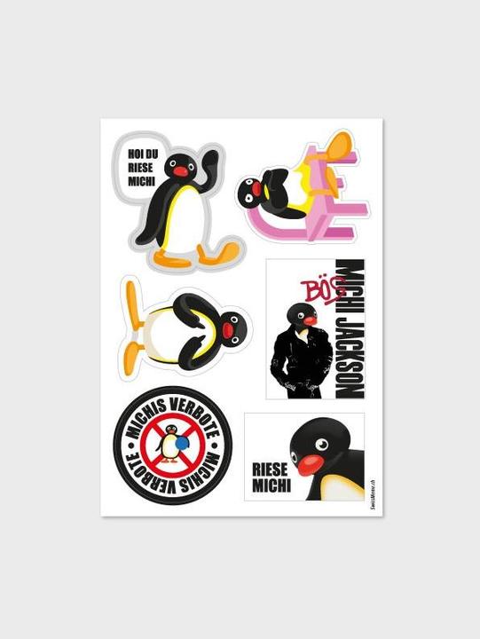 Actual product image SwissMeme Sticker sheet - Michi