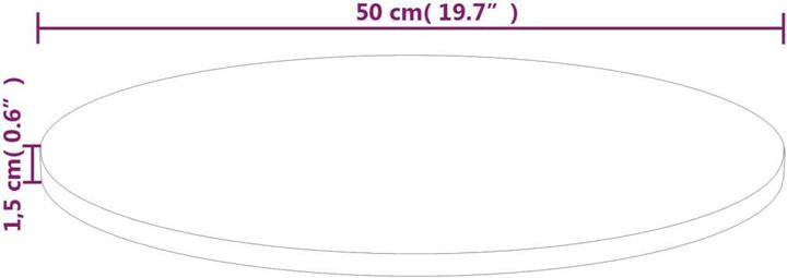 Actual product image VidaXL Jones (50 x 50 x 1.5 cm)