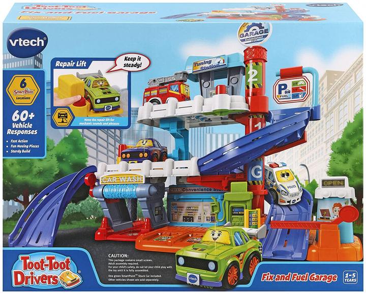Produktbild VTech 556603 Toot - Toot Drivers Mega Set with 3 Vehicles (English Version) 18+ Months