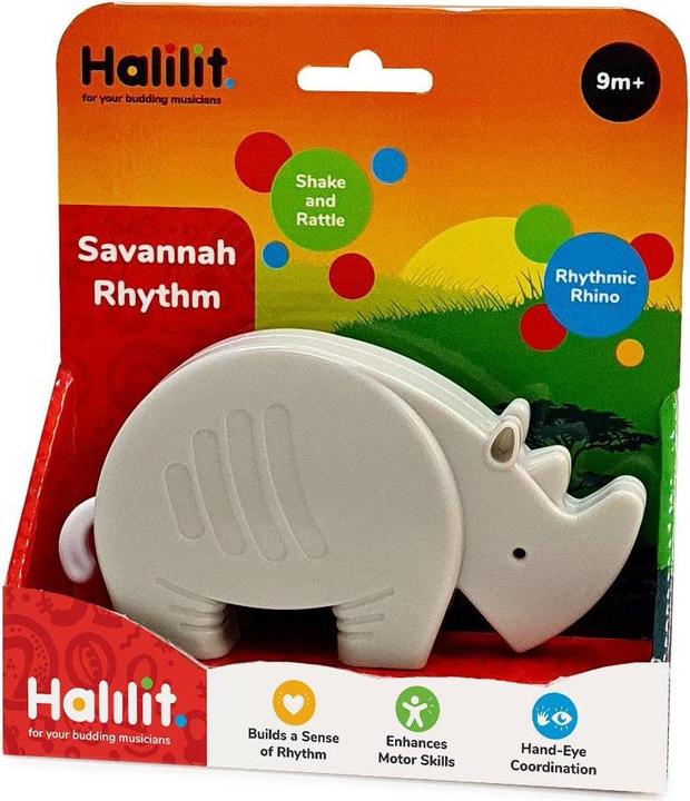 Actual product image Halilit Rattle "Savannah Rhythms: Hemlock"