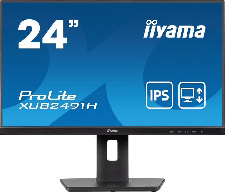 Produktbild iiyama TFT XUB2491H-B1 60.5cm IPS 23.8"/1920x1080/DP/HDMI/100Hz/h?v (1920 x 1080 Pixel, 23.80")