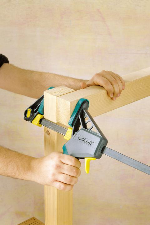 Produktbild wolfcraft Einhandzwinge EHZ „PRO“ 100/450 mm (450 mm)