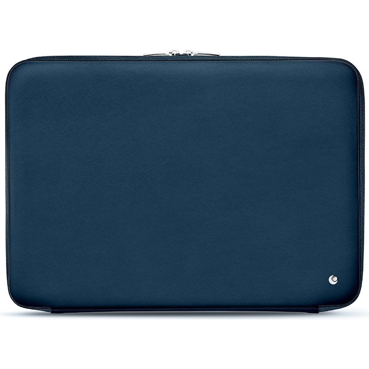 Noreve Lederschutzsleeve, Notebooktasche, Blau