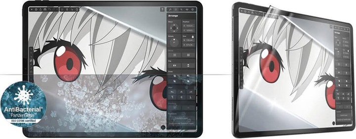 Actual product image PanzerGlass Graphic Paper (1 Piece, iPad Pro 12.9 2020 (4. Gen), iPad Pro 12.9 2021 (5th Gen), iPad Pro 12.9 2018 (3. Gen))