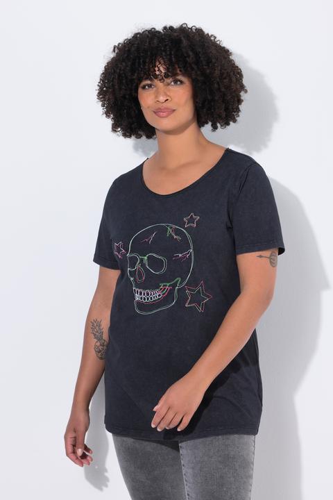 Image du produit Angel of Style T-shirt coupe Comfort Fit, tête de mort (52)