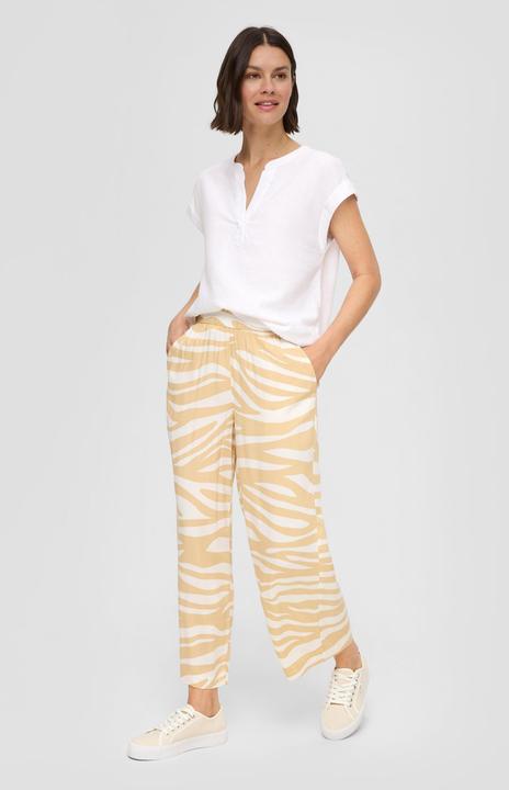 Actual product image S.Oliver Hose Hose aus reiner Viskose mit All-over-Print (46)