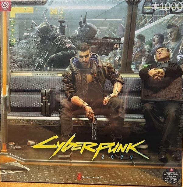 Actual product image Good Loot GUTES BEUTE Puzzle Cyberpunk 2077: Metro 1000 dlks (1000 pieces)