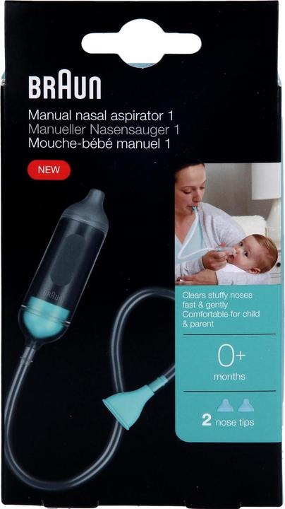 Immagine prodotto Braun Aspiratore nasale manuale BNA 050EU (1 pz)