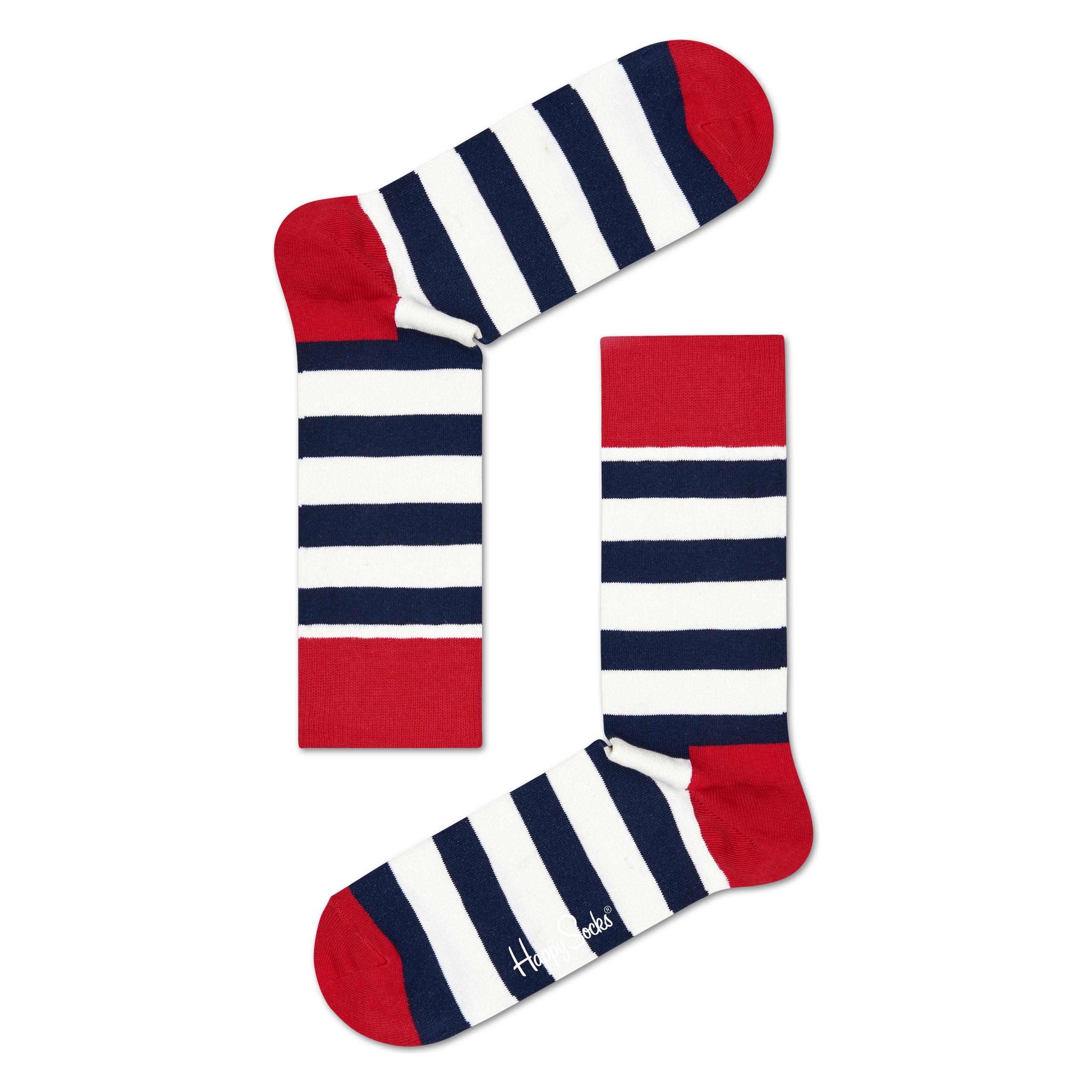 Happy Socks, Damen, Socken, Stripe, Mehrfarbig, (Einzelpack, 36 - 40)
