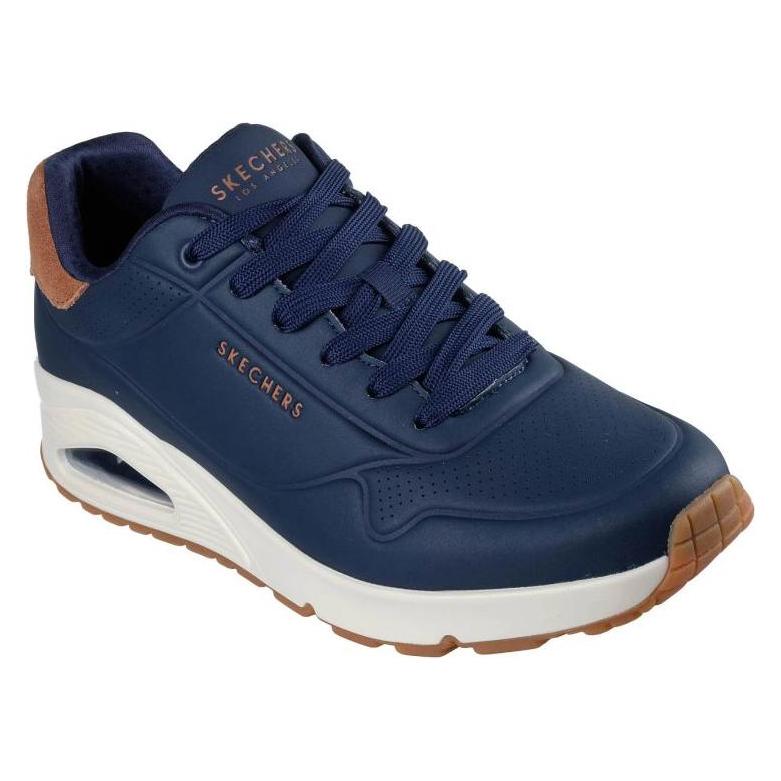 Skechers, Mannen, Sneakers, Uno Suited Air Schuhe, (42.5)