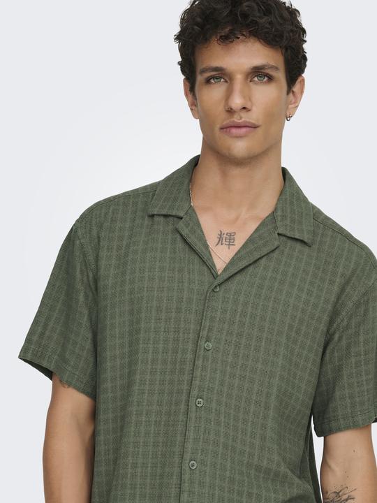 Produktbild Only & Sons Onslatham Rlxss Resort Linen Struc 0257 (L)