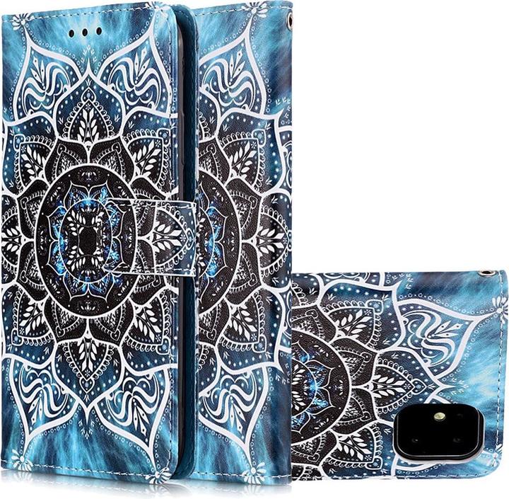 Produktbild Ueli Express iPhone 11 Buch Etui Tasche mit Kartenfach Mandala (Apple iPhone 11)