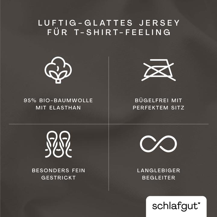 Produktbild schlafgut Knitted Jersey (Duvetbezug, 200 x 200 cm)