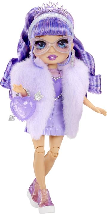 Actual product image Nobrand Rainbow High Crystal Fashion Doll Violet