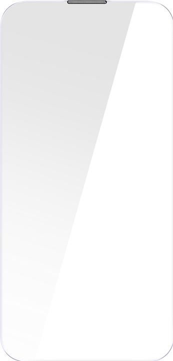 Actual product image Baseus All-glass Crystal Tempered Glass EasyStick Film (Cellular Dust-proof) iP14 (Pack of 2) (2 pcs., Apple iPhone 13, Apple iPhone 13 Pro, Apple iPhone 14 Pro)