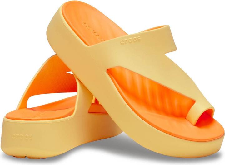 Actual product image Crocs Getaway Plateau-Flip-Flops mit Zehenschlaufe (40)