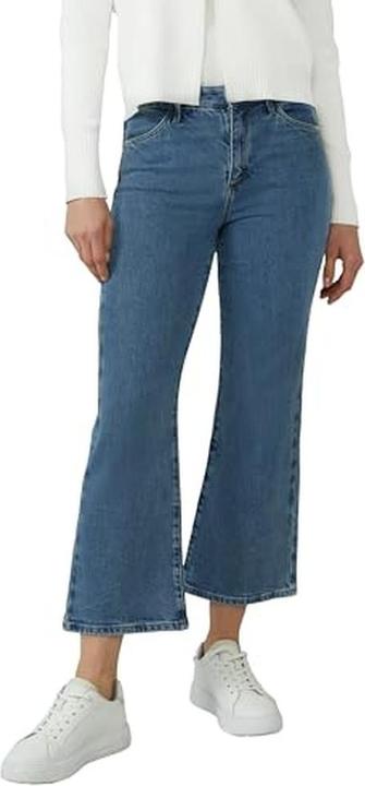Actual product image S.Oliver Jeans-Hose Crop-Jeans Selina / Slim Fit / High Rise / Flared Leg / Nieten-Details (44)