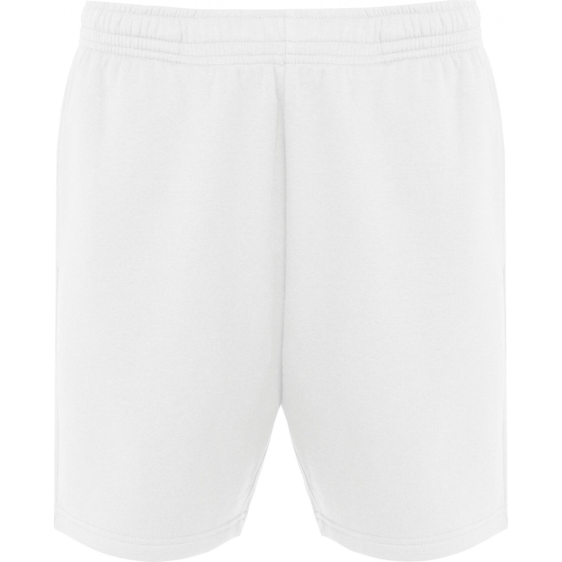 Kariban, Herren, Shorts, Nachhaltige Sweatshorts, Weiss, (L)