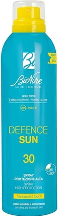 BioNike Defence Sun SPF30 Spray mit hohem Schutz 200ml (Sonnenspray, SPF 30, 200 ml, 0.20 g)