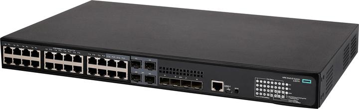 Image du produit HPE FlexNetwork 5140 24G PoE+ 4SFP+ EI, Géré, L3, Gigabit Ethernet (10/100/10 (28 ports)
