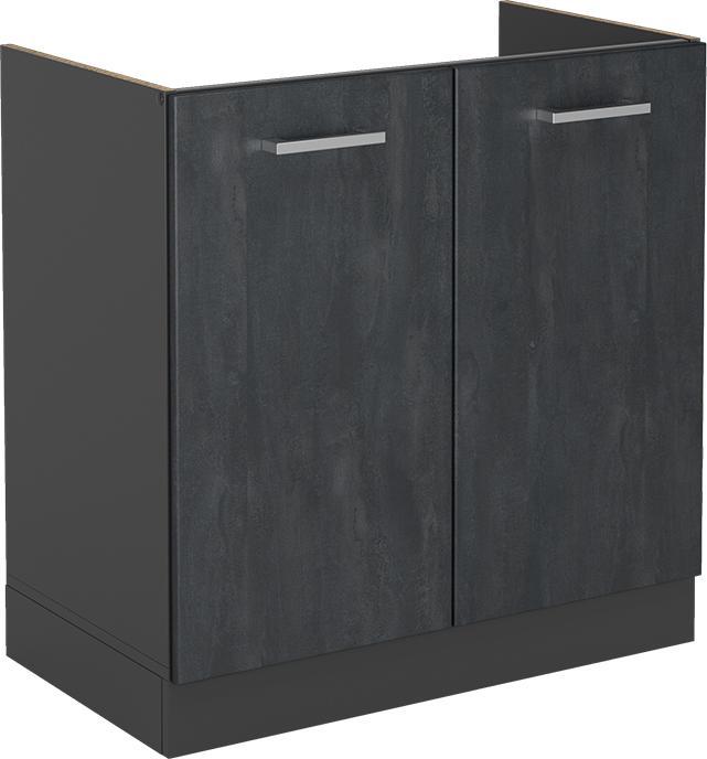 AnthrazitFarbe Front: Schwarz-Beton